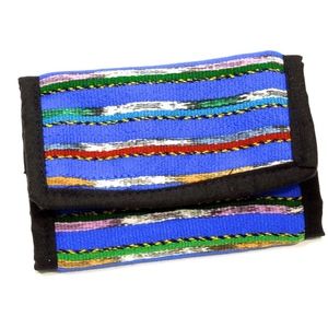VTG 80's Guatemalan Hand Woven Trifold Wallet